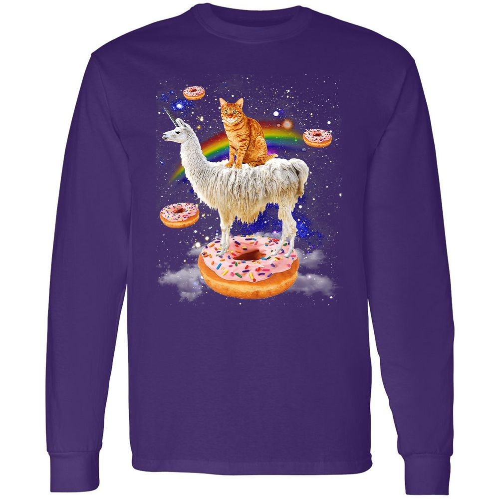 Long Sleeve T-Shirt - 87Y31KSB - Purple - 13