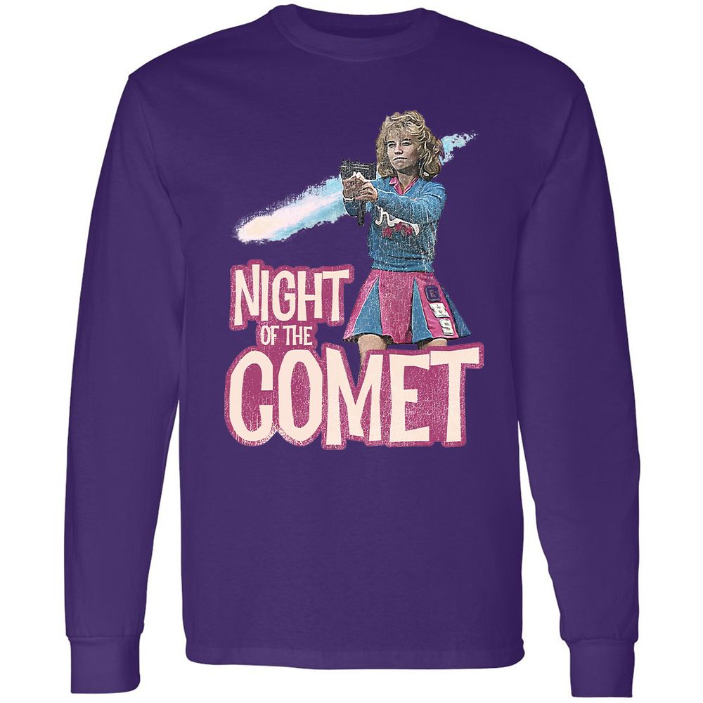 Long Sleeve T-Shirt - FF8ZLKJM - Purple - 13