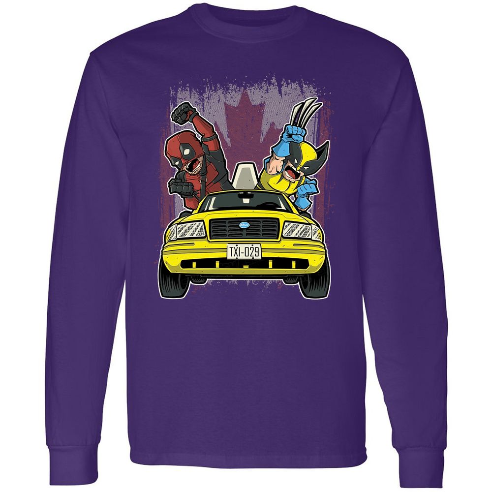 Long Sleeve T-Shirt - 985LFNUC - Purple - 13