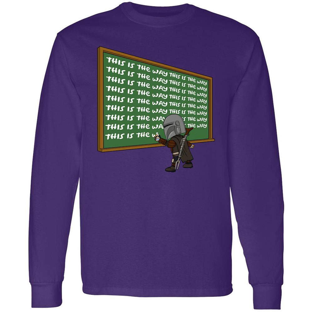 Long Sleeve T-Shirt - QMDVVQRF - Purple - 13