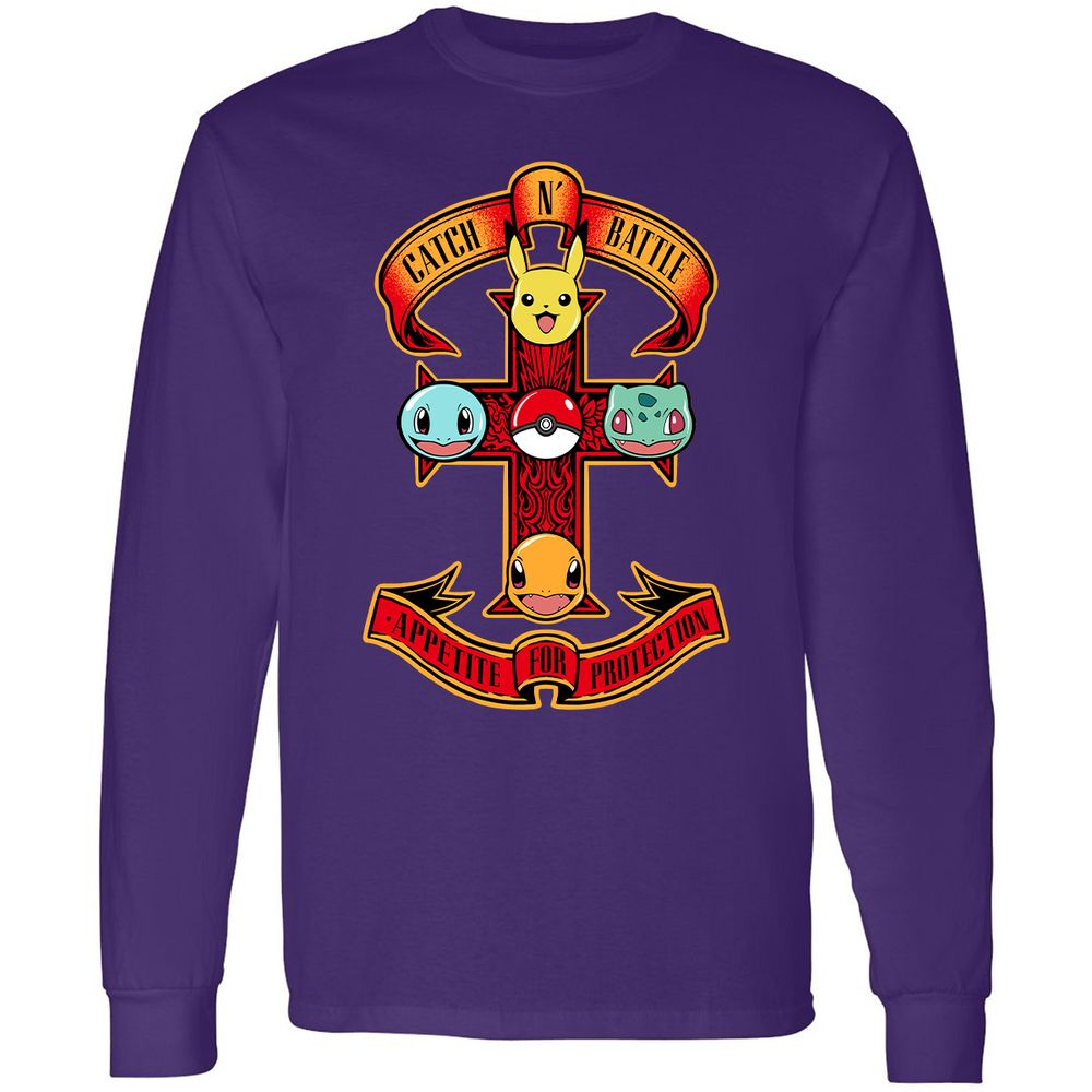 Long Sleeve T-Shirt - M3YL6STT - Purple - 13