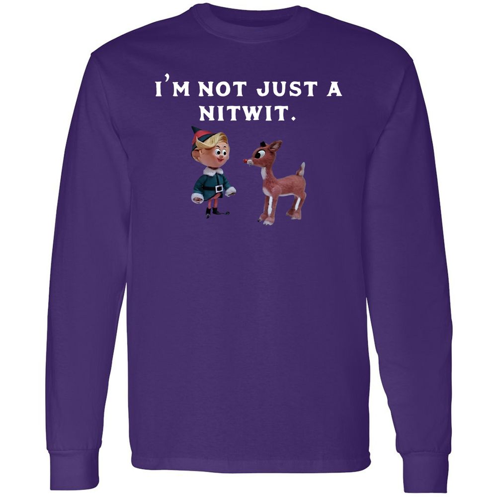 Long Sleeve T-Shirt - C7Q1RBLQ - Purple - 13