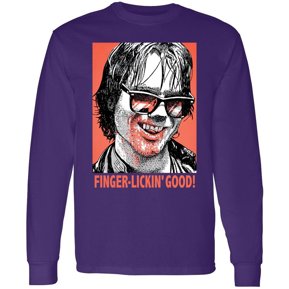 Long Sleeve T-Shirt - CTK86RB1 - Purple - 13