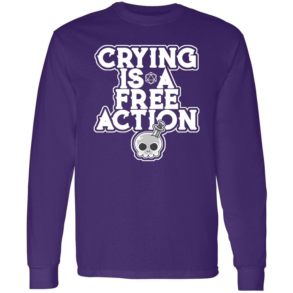 Long Sleeve T-Shirt - KYAFMW95 - Purple - 13