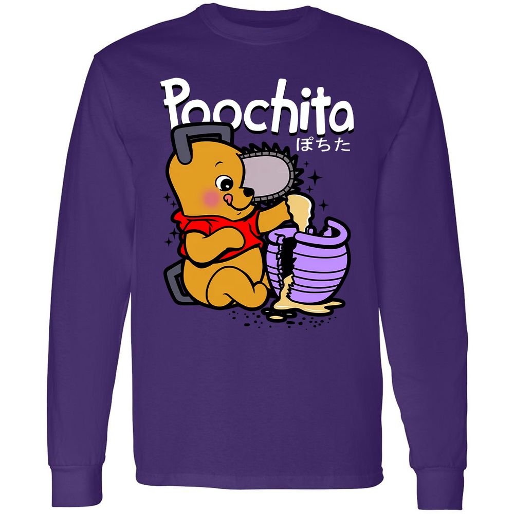 Long Sleeve T-Shirt - J7M3LAT7 - Purple - 13