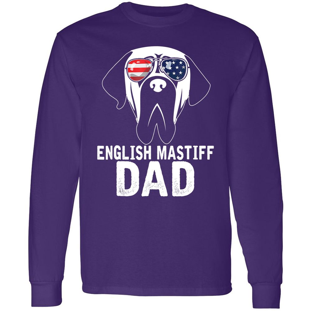 Long Sleeve T-Shirt - TQFSYUX4 - Purple - 13