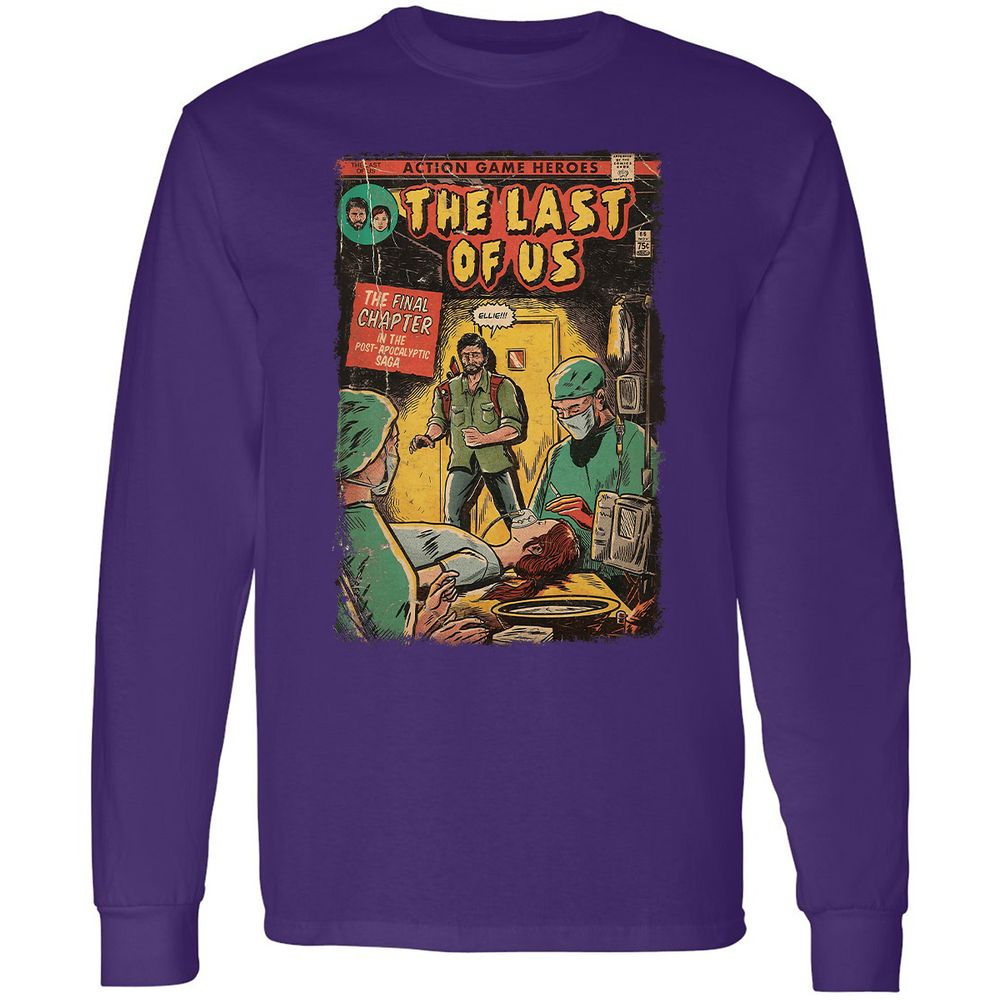 Long Sleeve T-Shirt - RTUZYNKB - Purple - 13