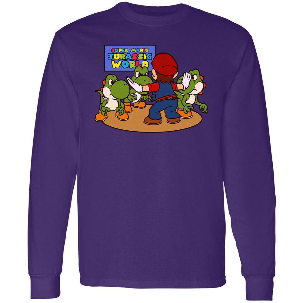 Long Sleeve T-Shirt - AEXEXE1T - Purple - 13