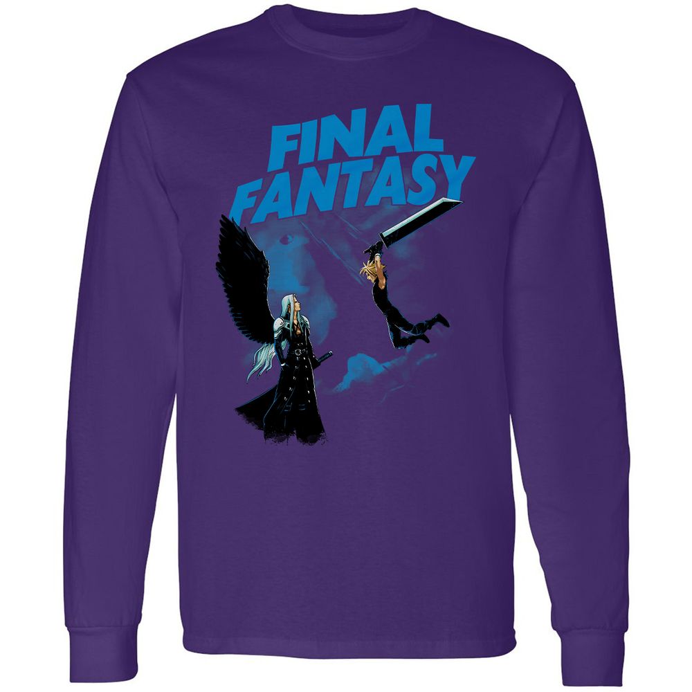 Long Sleeve T-Shirt - C78GQEBX - Purple - 13