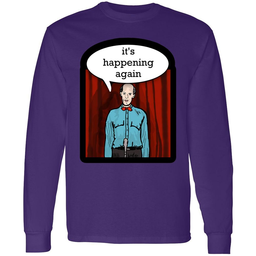 Long Sleeve T-Shirt - TQ6CNM9N - Purple - 13