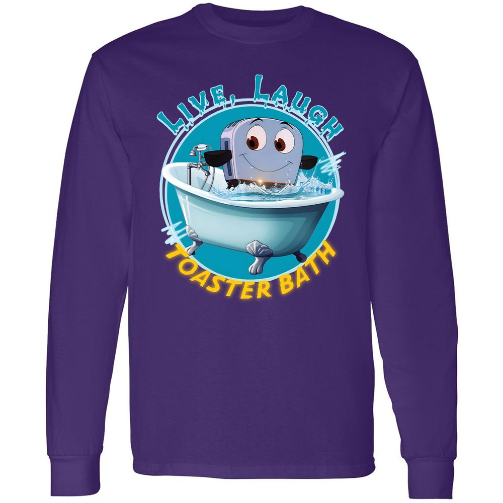 Long Sleeve T-Shirt - QERGG2KV - Purple - 13