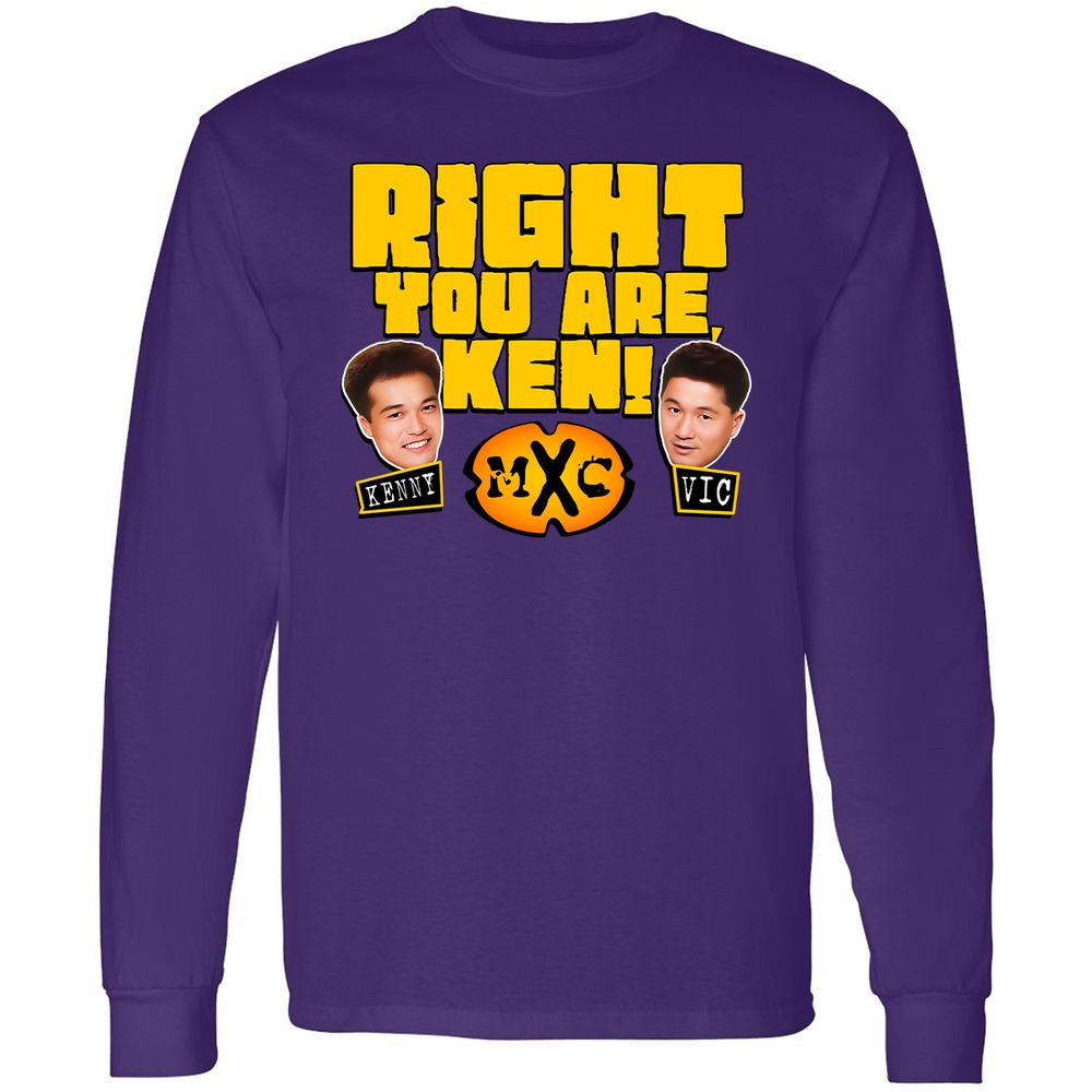 RIGHT YOU ARE, KEN! - Purple - 13