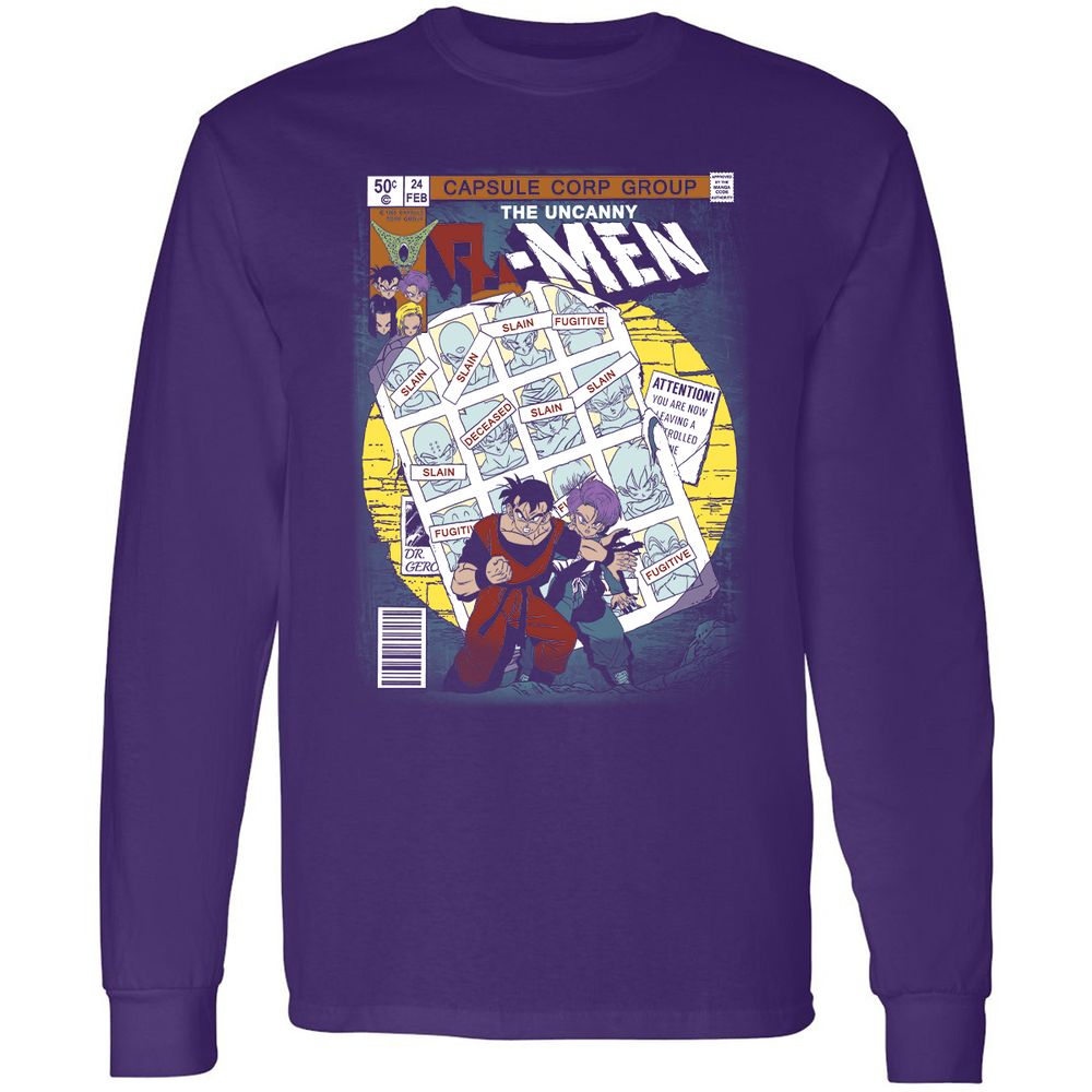 Long Sleeve T-Shirt - JLXT1XJL - Purple - 13