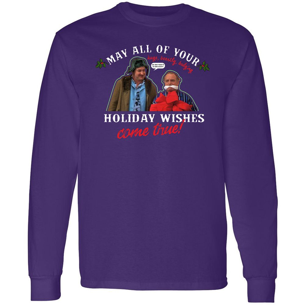 Long Sleeve T-Shirt - U97F91TB - Purple - 13