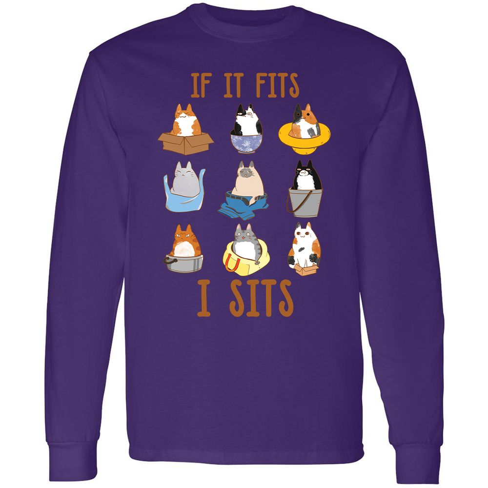 Long Sleeve T-Shirt - 3NYHD1FC - Purple - 13