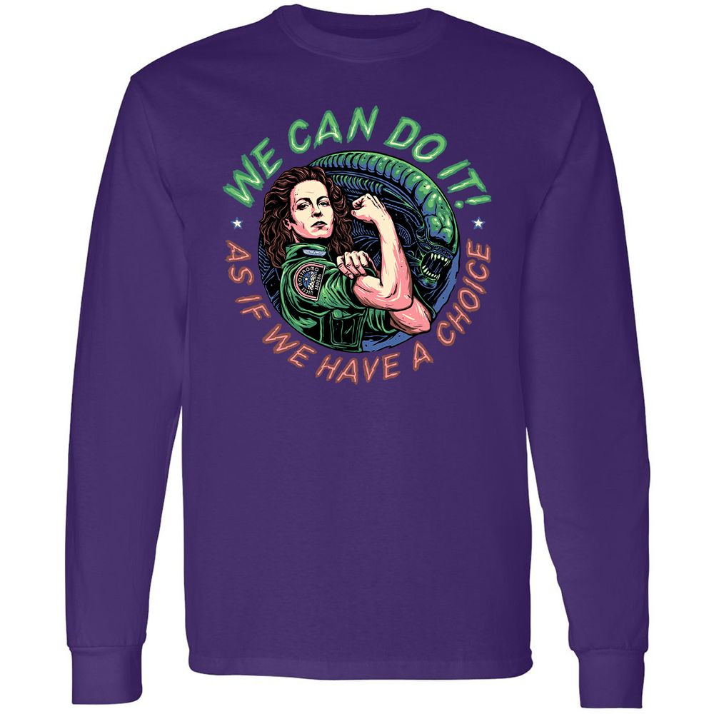Long Sleeve T-Shirt - 4UEAST4A - Purple - 13