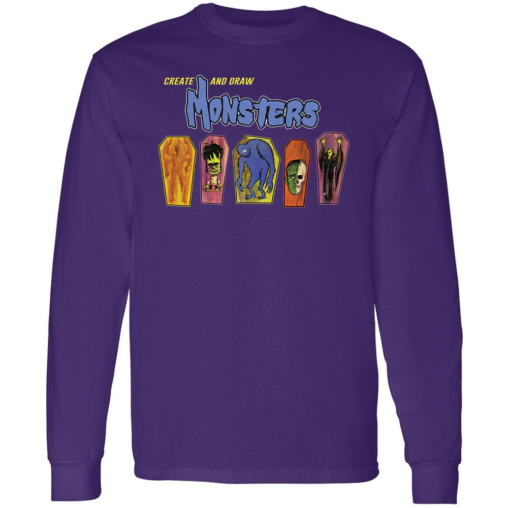 Monsters Draw - Purple - 13