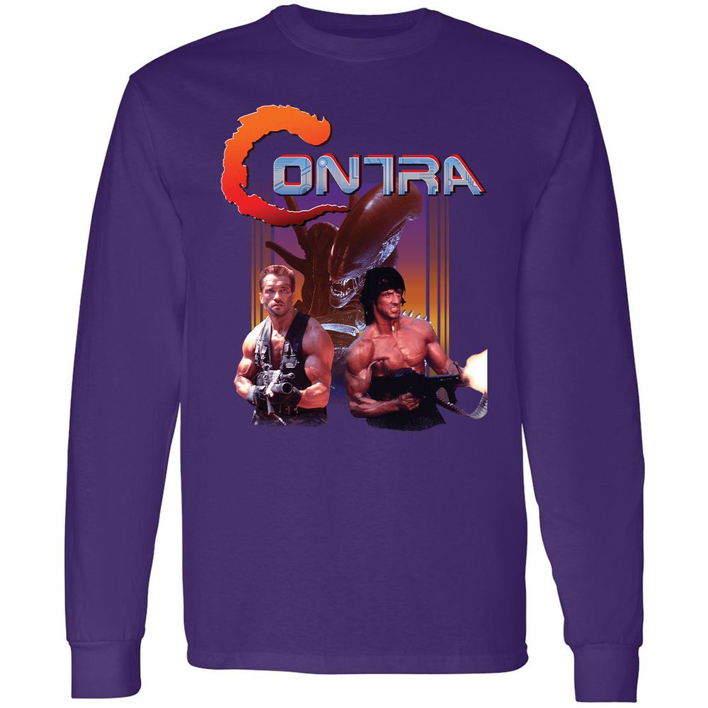 Long Sleeve T-Shirt - 3RPS9ASS - Purple - 13