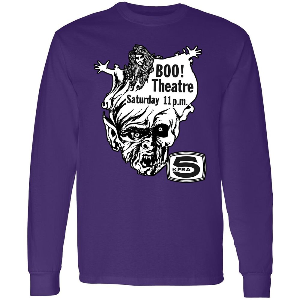 Long Sleeve T-Shirt - 7D4MJQ43 - Purple - 13