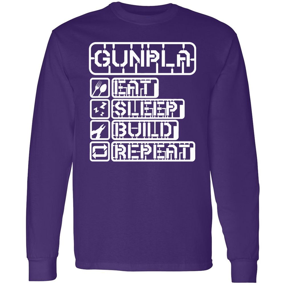 Long Sleeve T-Shirt - SDGME8T4 - Purple - 13