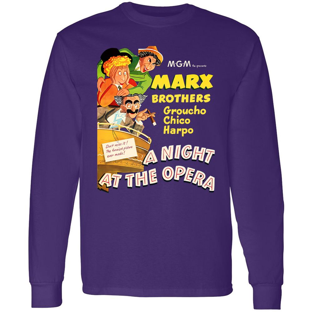 Long Sleeve T-Shirt - JZLYU6NK - Purple - 13