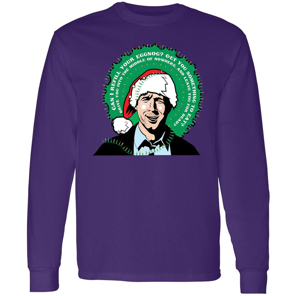 Long Sleeve T-Shirt - 4KCGA5FN - Purple - 13