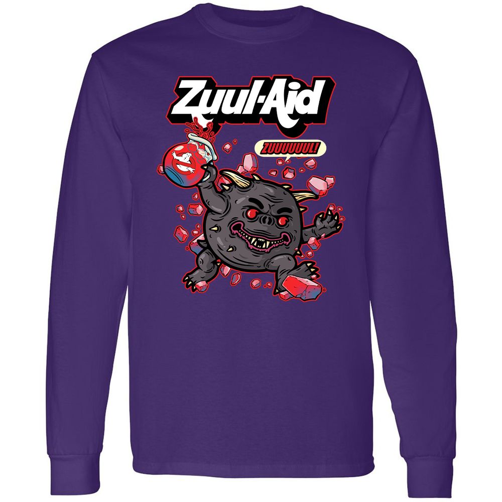 Long Sleeve T-Shirt - NCZSKVFL - Purple - 13