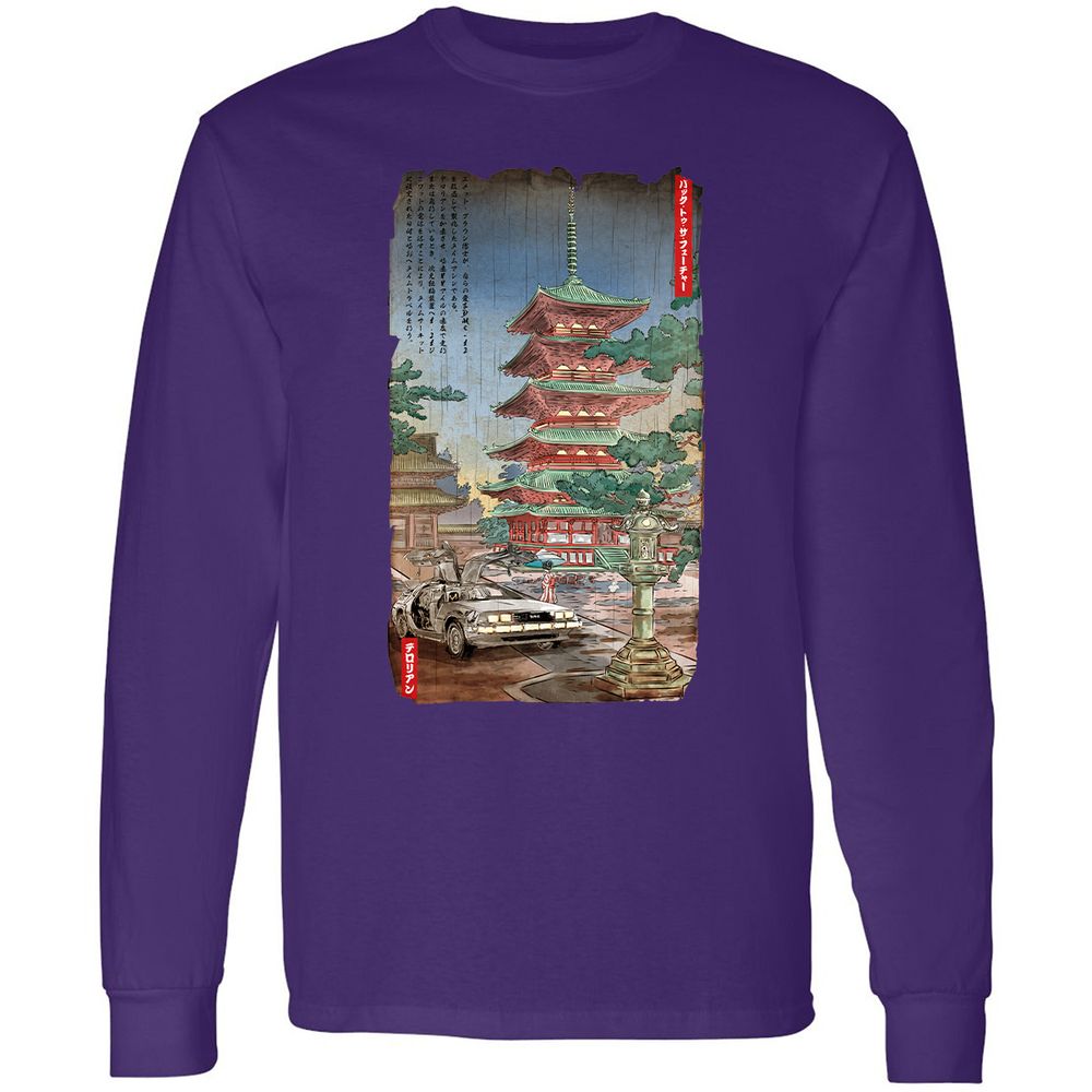 Long Sleeve T-Shirt - 86STUQHS - Purple - 13