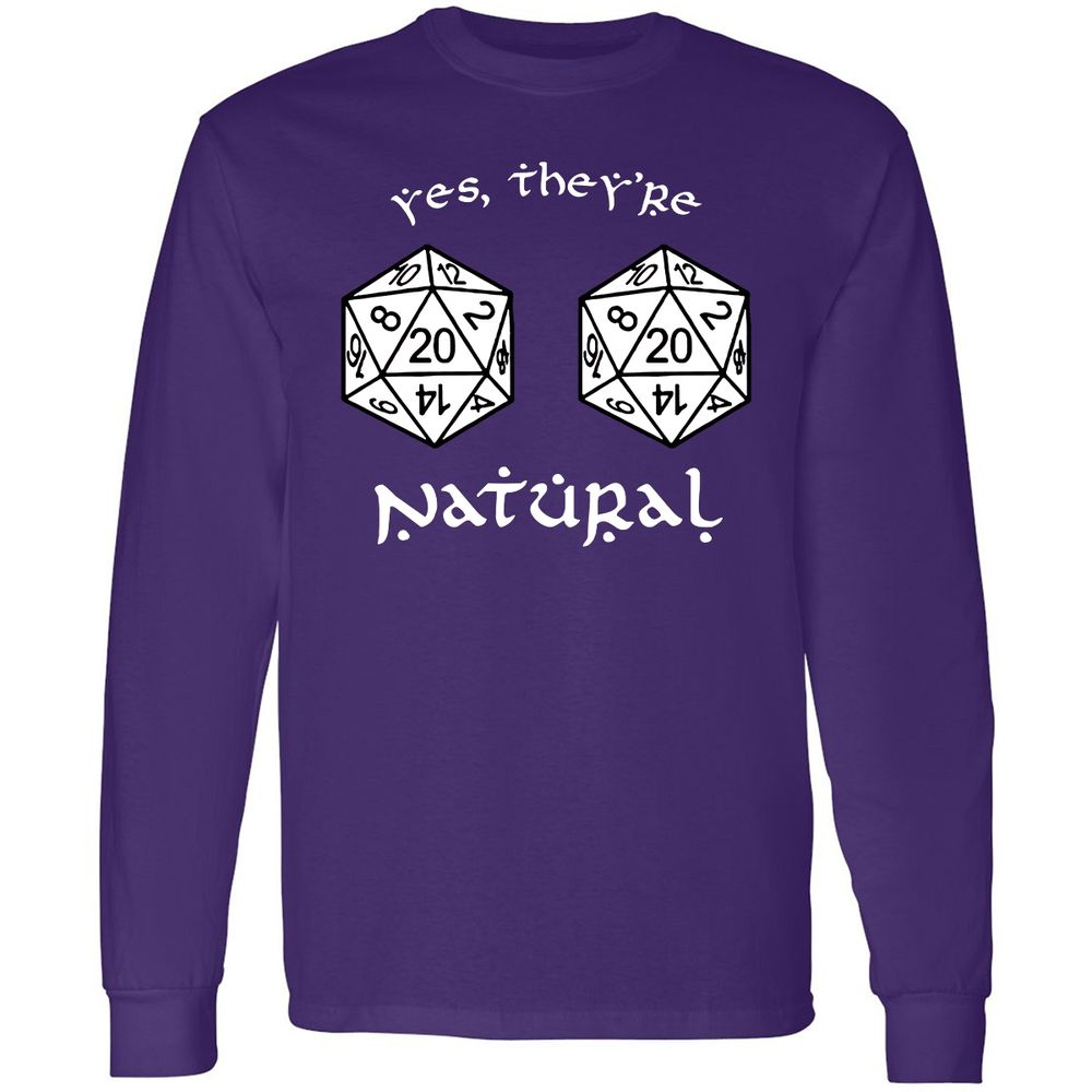 Long Sleeve T-Shirt - 5LGTDEAW - Purple - 13