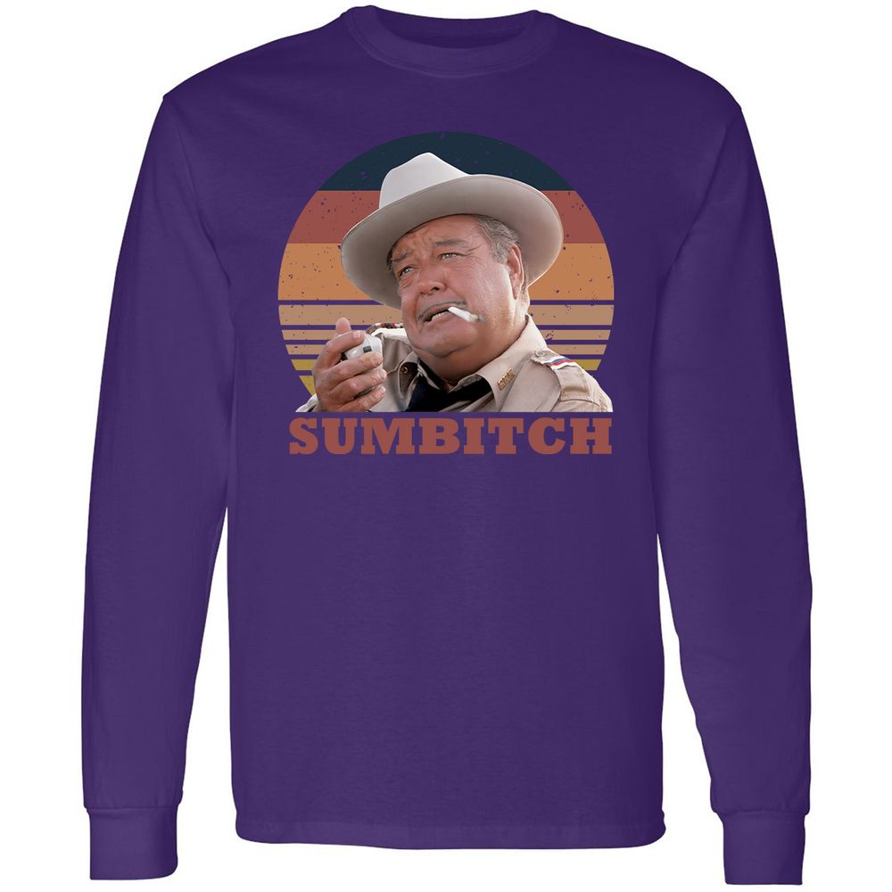 Long Sleeve T-Shirt - EBGUD7CL - Purple - 13