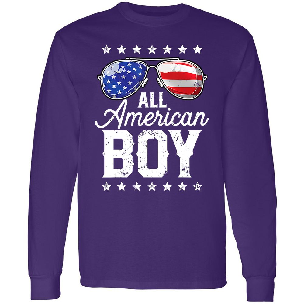 Long Sleeve T-Shirt - UBBY164H - Purple - 13
