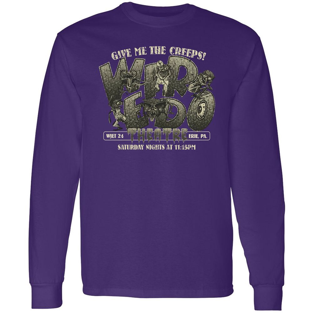 Long Sleeve T-Shirt - WWLY4PEK - Purple - 13
