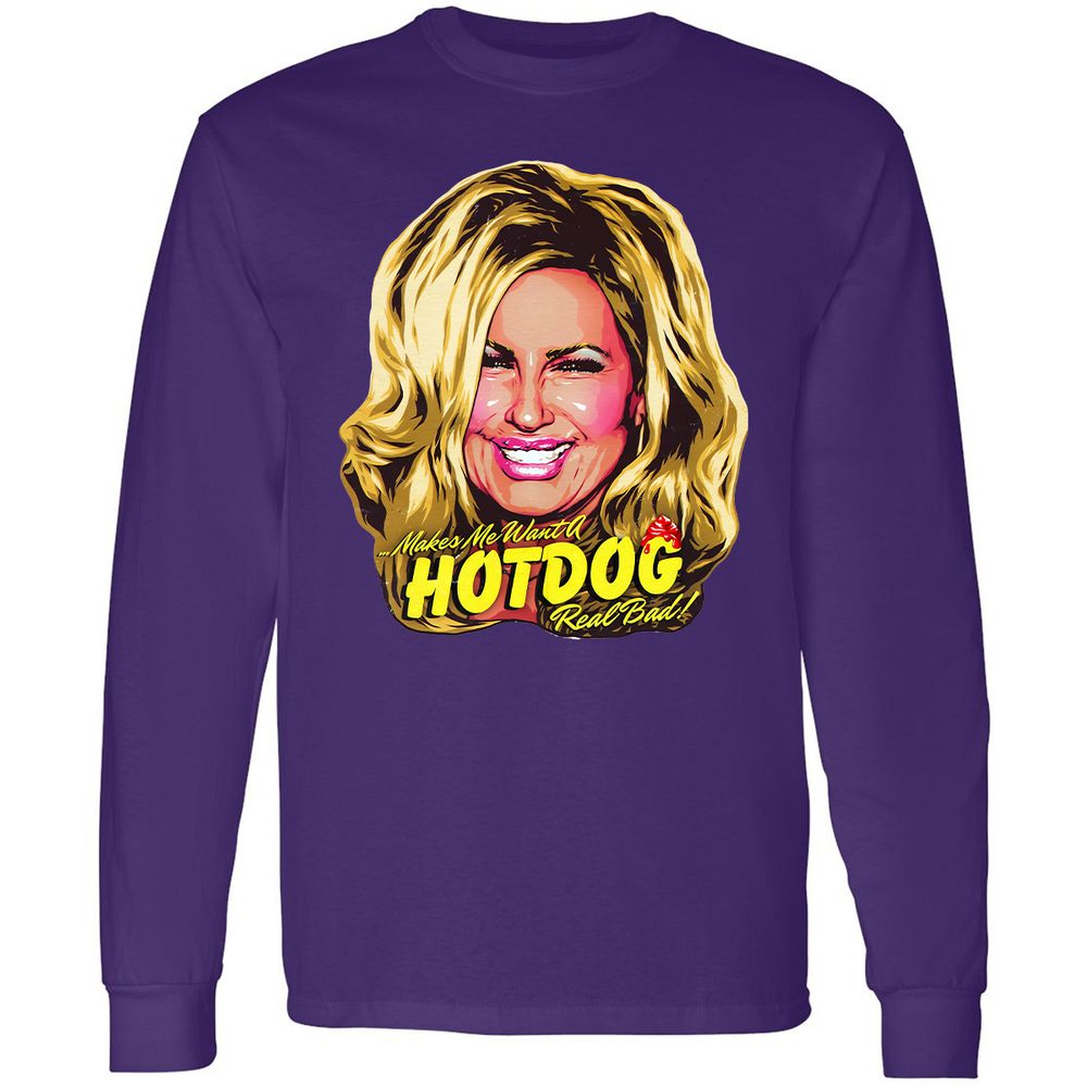 Long Sleeve T-Shirt - K2W96YW6 - Purple - 13