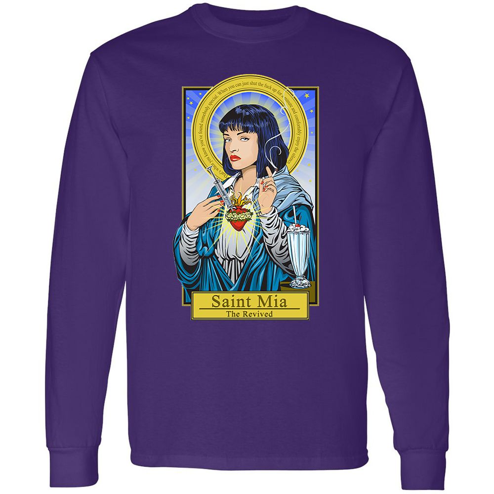 Long Sleeve T-Shirt - PRP7T2AW - Purple - 13