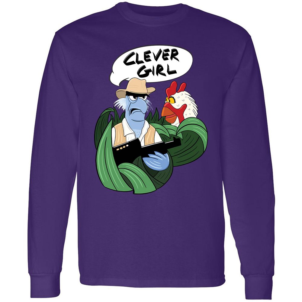 Long Sleeve T-Shirt - R1AV5Y1P - Purple - 13