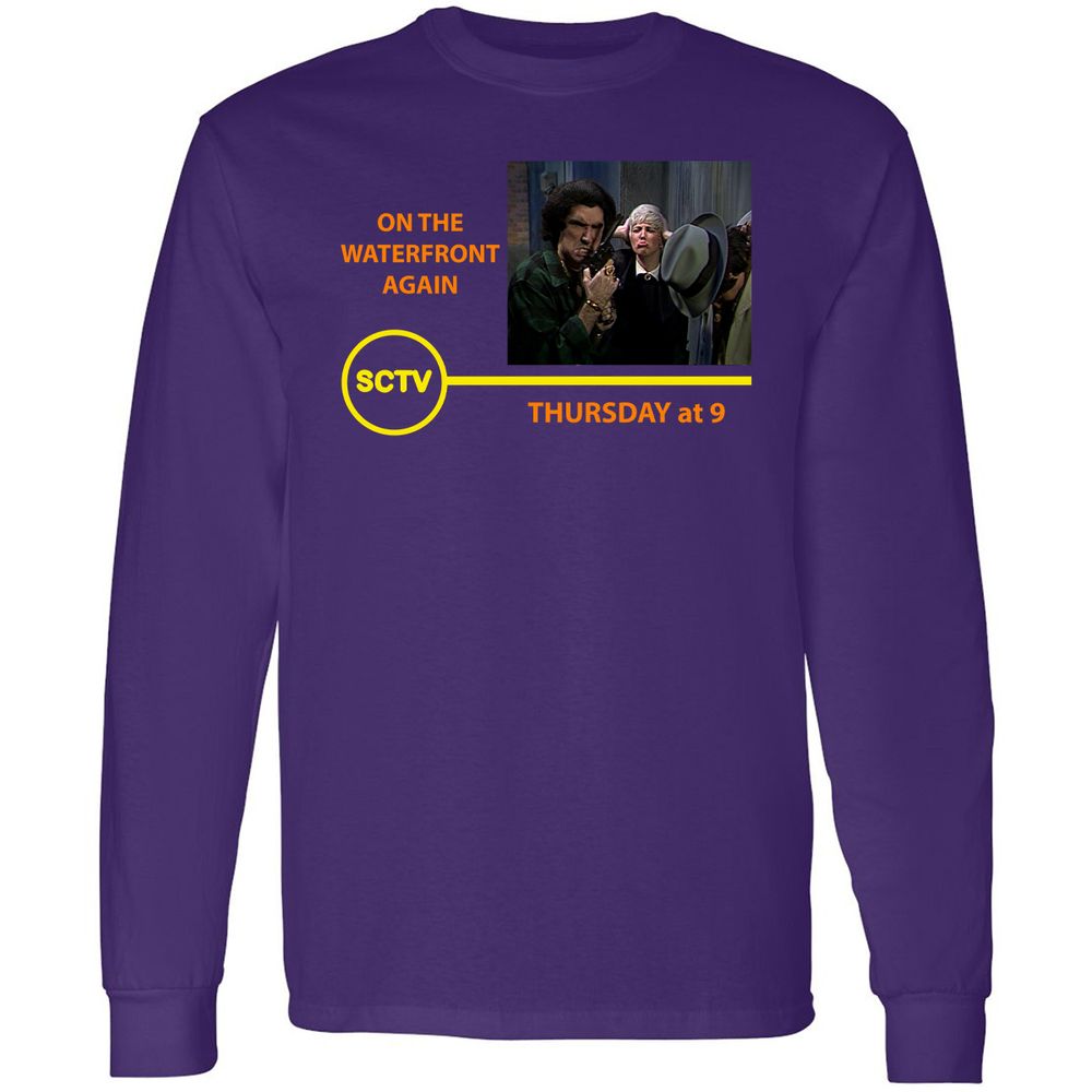 Long Sleeve T-Shirt - M4G4EWWX - Purple - 13