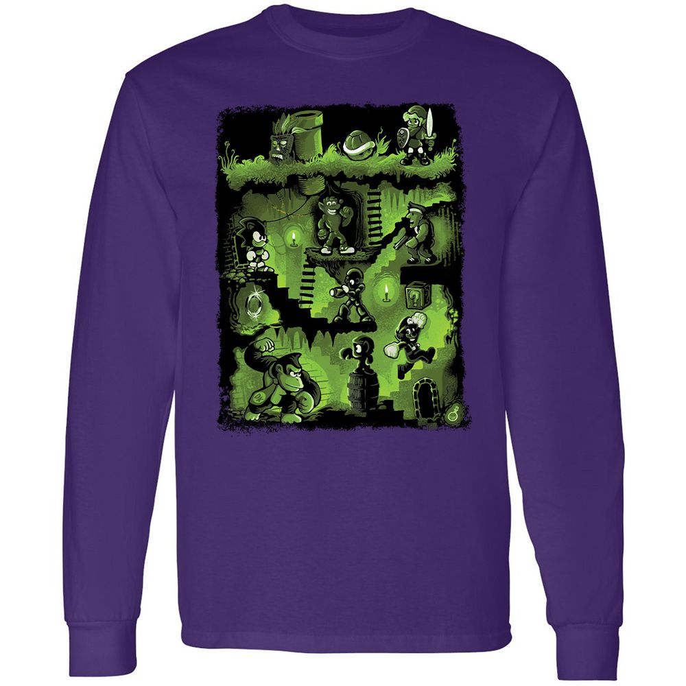 Long Sleeve T-Shirt - 2PY8ZN9R - Purple - 13