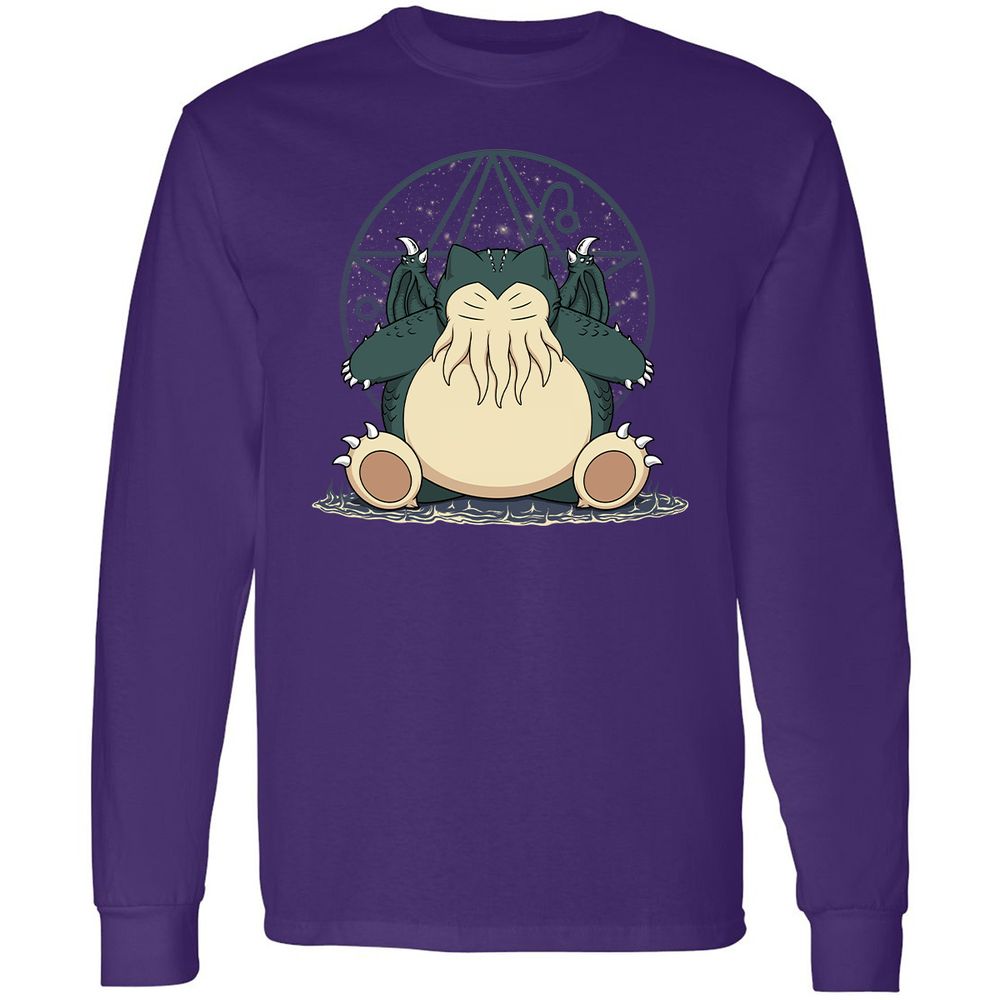 Long Sleeve T-Shirt - KTJYXRQ3 - Purple - 13