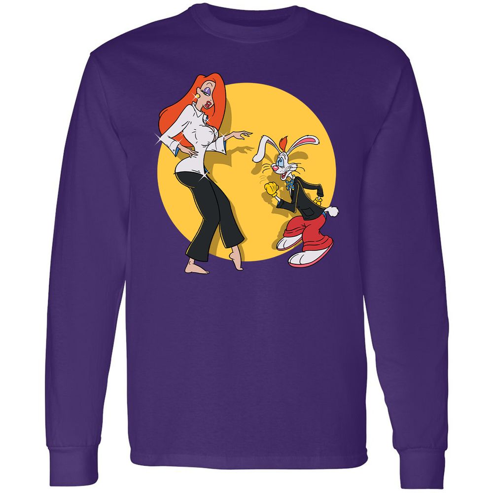 Long Sleeve T-Shirt - PH9GR7LY - Purple - 13