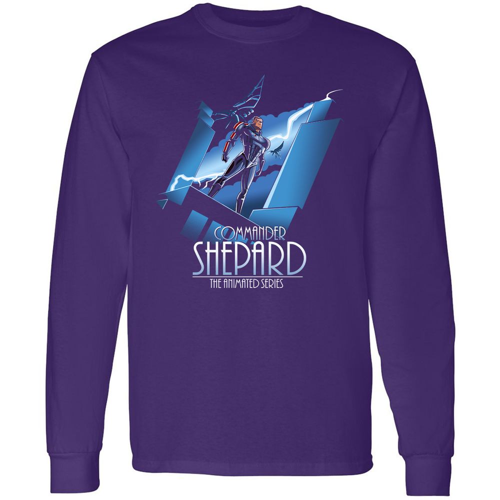 Long Sleeve T-Shirt - YMRS1DDF - Purple - 13