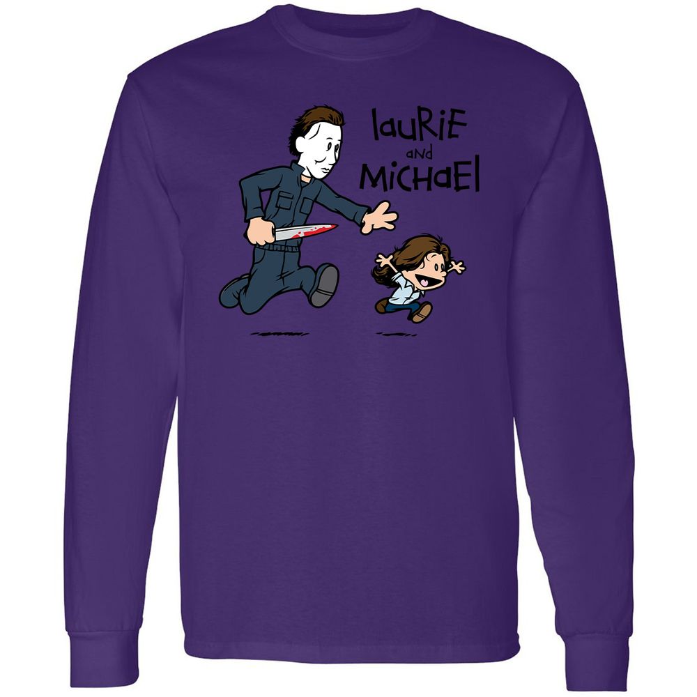 Long Sleeve T-Shirt - 3X5L3NVG - Purple - 13