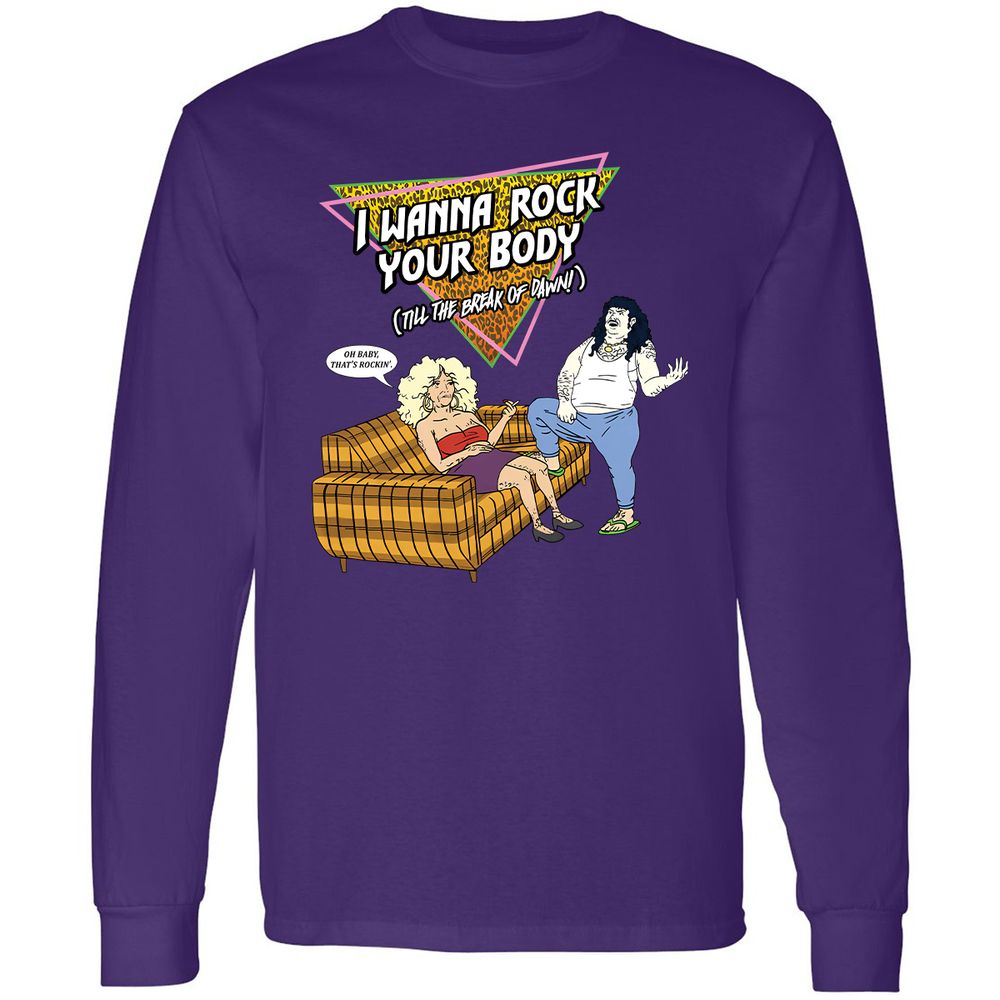 Long Sleeve T-Shirt - JNJ1DX3X - Purple - 13