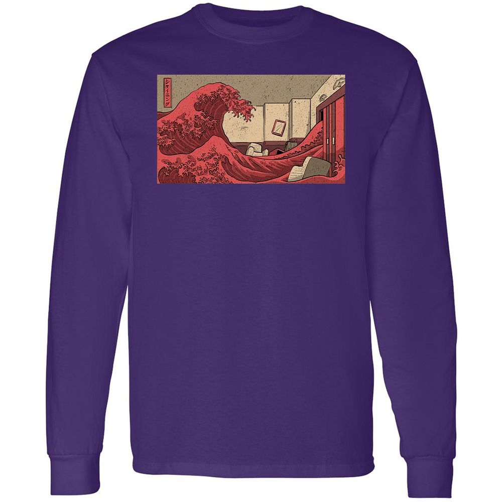 Long Sleeve T-Shirt - HZ7428UH - Purple - 13