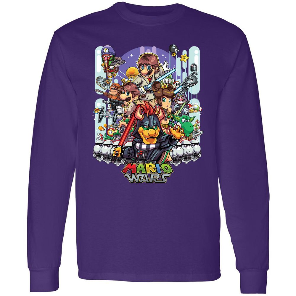 Long Sleeve T-Shirt - LMPEUBS2 - Purple - 13