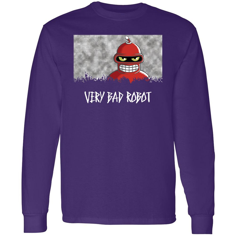 Long Sleeve T-Shirt - 6GKEE2TD - Purple - 13