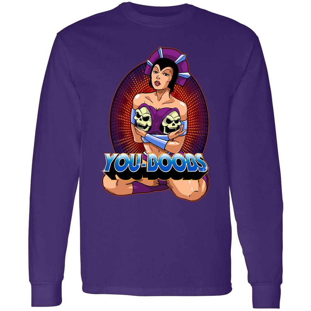 Long Sleeve T-Shirt - 574WN5JR - Purple - 13