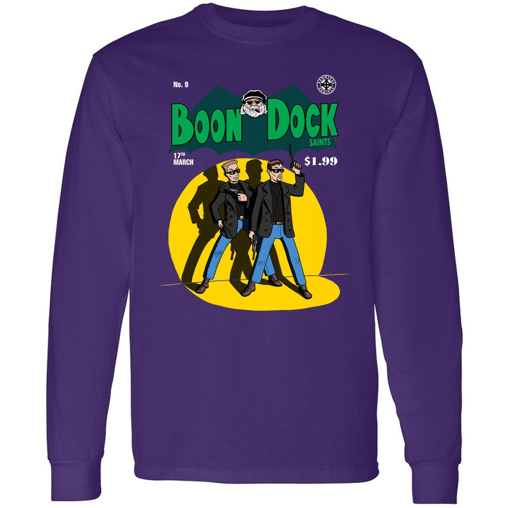 Long Sleeve T-Shirt - DLL8WW6J - Purple - 13