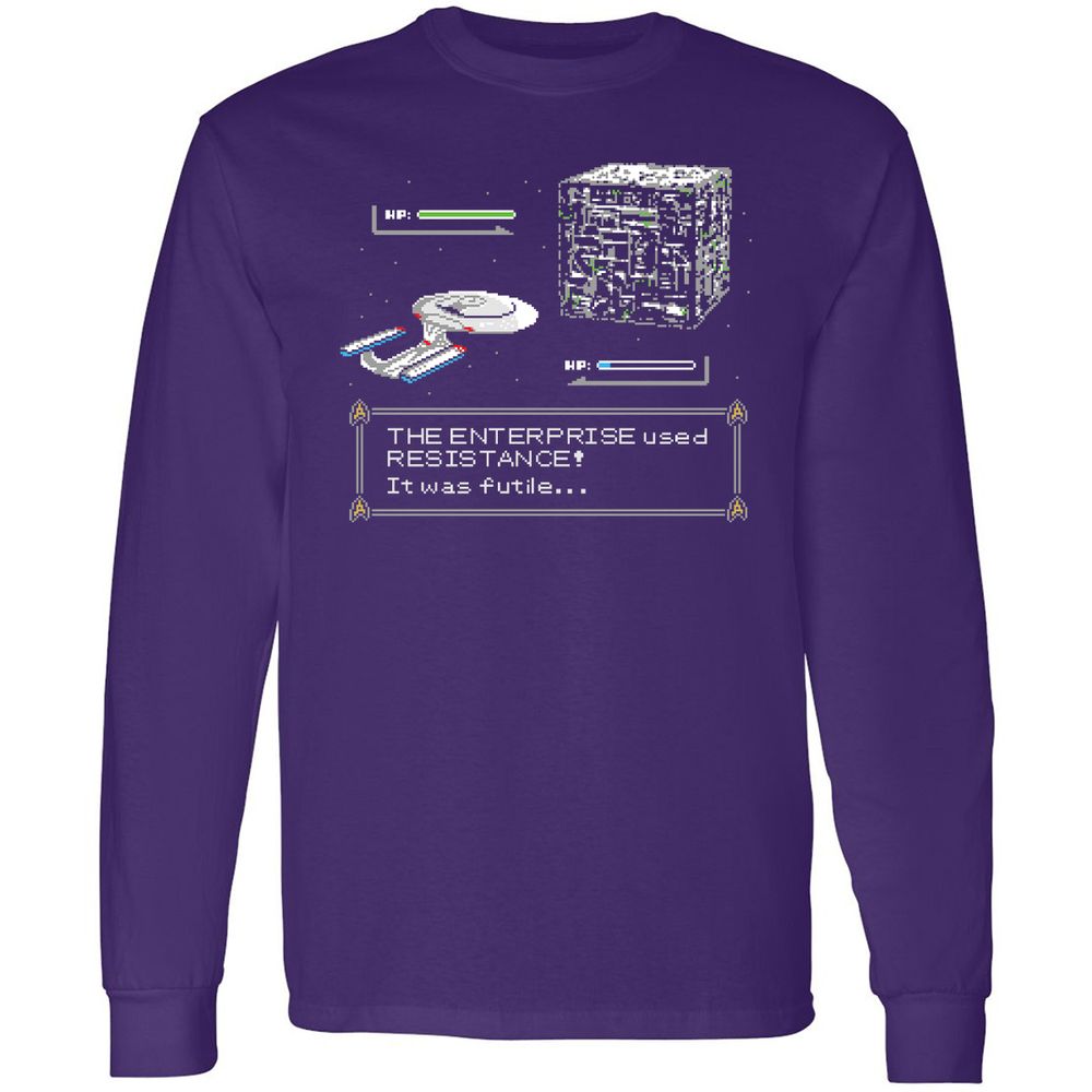Long Sleeve T-Shirt - 2G1G2PZE - Purple - 13