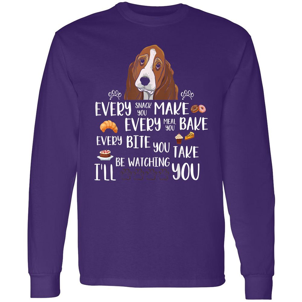 Long Sleeve T-Shirt - 6QU2GD4M - Purple - 13