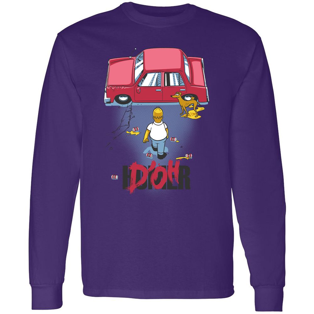 Long Sleeve T-Shirt - SJ9Z497B - Purple - 13